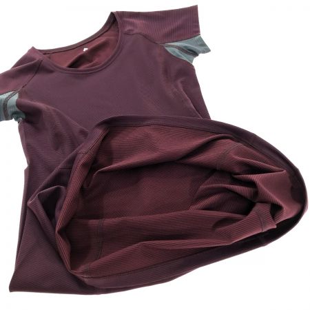  mont･bell モンベル WIC.ストレッチ トレールワンピース Women's 長袖ｼｬﾂ BURG