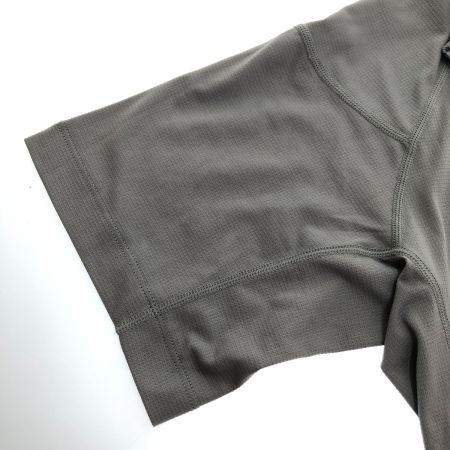  MOUNTAIN HARD WEAR マウンテン ハード ウェア エステロショートスリーブジップT Mサイズ 1949721073 グレー