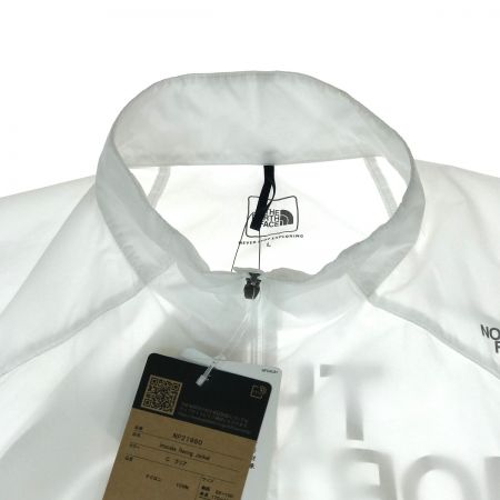  THE NORTH FACE ザノースフェイス インパルス レーシング ジャケット ｲﾝﾊﾟﾙｽﾚｰｼﾝｸﾞｼﾞｬｹｯﾄ クリア Lサイズ