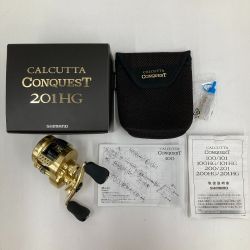 □□ SHIMANO シマノ ベイトリール　21カルカッタ　コンクエスト　201HG 201HG Sランク