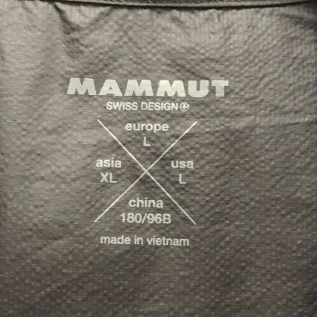  MAMMUT マムート メンズ衣料 ジャケット ナイロンジャケット SIZE XL 1012-00190 ブラック