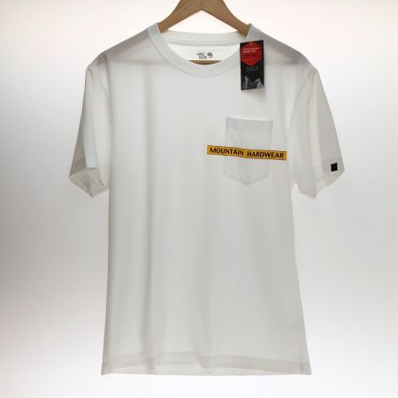  MOUNTAIN HARD WEAR マウンテン ハード ウェア ハードウェアグラフィックポケット 半袖Tシャツ Ｌサイズ OE8209-113 ホワイト