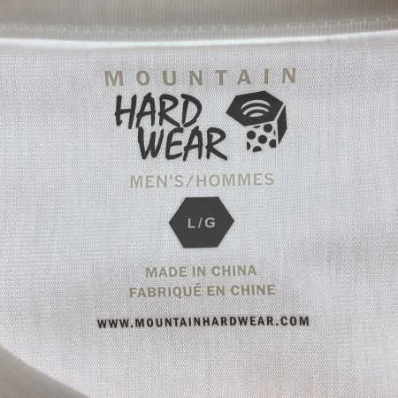  MOUNTAIN HARD WEAR マウンテン ハード ウェア ハードウェアグラフィックポケット 半袖Tシャツ Ｌサイズ OE8209-113 ホワイト