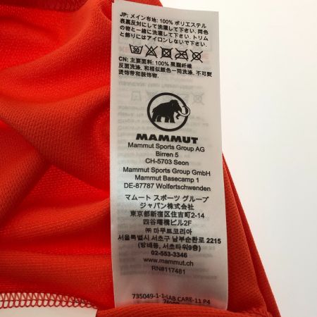  mont･bell モンベル アタカゾ ライト ジップTシャツ Mサイズ 1017-00460 オレンジ