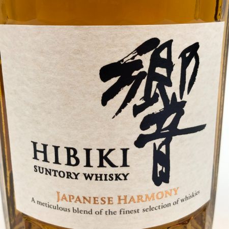 【北海道内限定発送】 HIBIKI サントリーヒビキ ウィスキー ジャパニーズハーモニー　響 未開栓