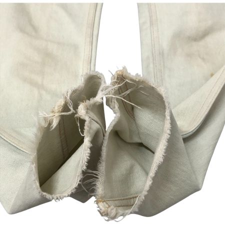  UN USED アンユーズド ジーンズ デニムパンツ 00  UW0474 アイボリー