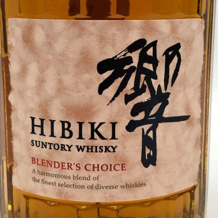 【北海道内限定発送】 HIBIKI サントリーヒビキ ジャパニーズハーモニー　響　700ml 未開栓