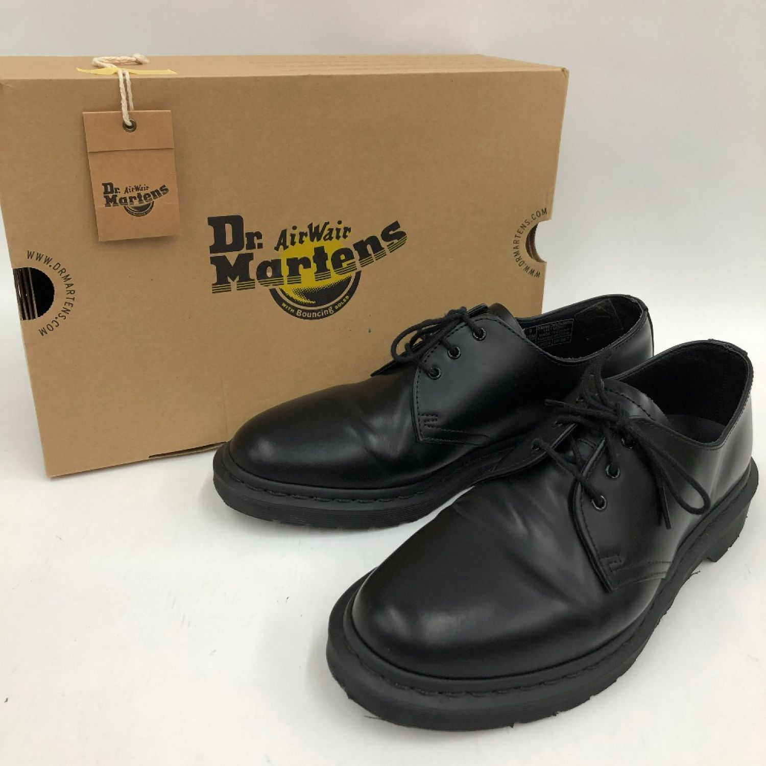 中古】 Dr.Martens ドクターマーチン メンズ 革靴 ブラック 27.0cm 