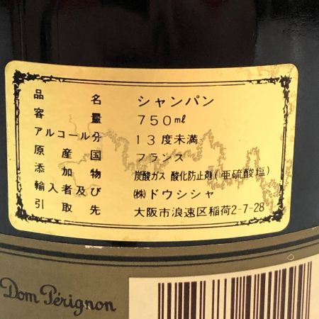   造酒類 果実酒 シャンパン　Dom Perignon Vintage 1985 未開栓