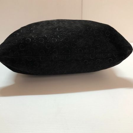  CELINE セリーヌ ショルダーバッグ　マカダム　スエード ブラック