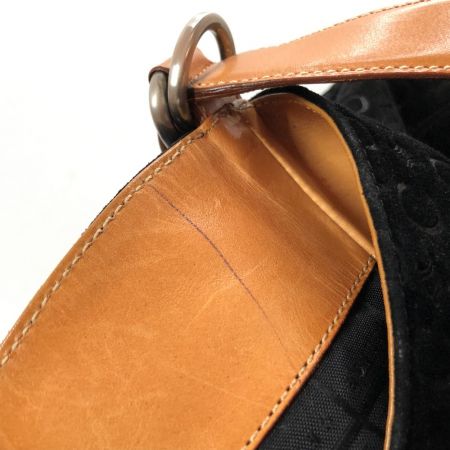  CELINE セリーヌ ショルダーバッグ　マカダム　スエード ブラック