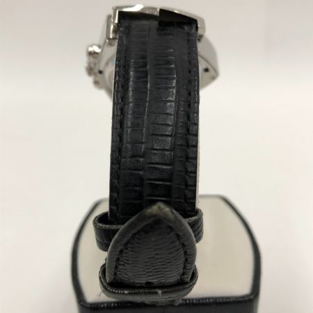  HAMILTON ハミルトン クロノグラフ  腕時計 ステンレススチール レザー ブラック H244121