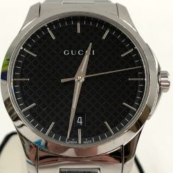 □□ GUCCI グッチ Gタイムレス 126.4 メンズ 腕時計 FF2072 126.4 Bランク