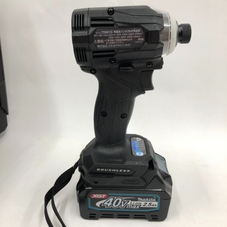  MAKITA マキタ インパクトドライバー　40VMAX　 TD001GRDX