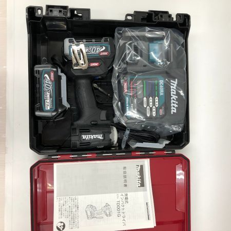  MAKITA マキタ インパクトドライバー　40VMAX　 TD001GRDX