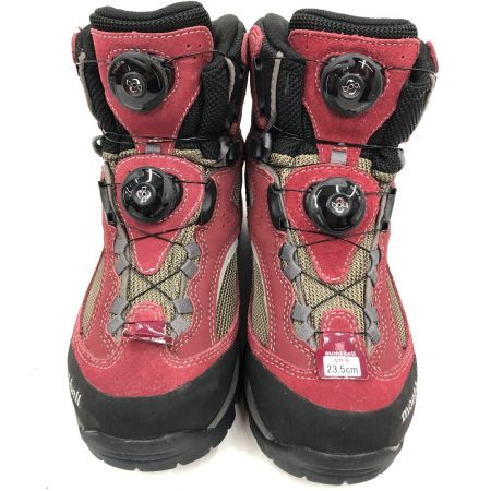  mont･bell モンベル レディース　ダイヤル式登山靴　トレッキング　size23.5cm 1129322 ガーネット