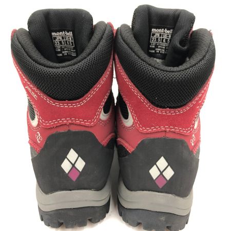  mont･bell モンベル レディース　ダイヤル式登山靴　トレッキング　size23.5cm 1129322 ガーネット