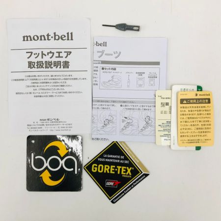  mont･bell モンベル レディース　ダイヤル式登山靴　トレッキング　size23.5cm 1129322 ガーネット