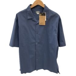 ♪♪ THE NORTH FACE ザノースフェイス S/S Malapai Hill Shirt マラパイヒルシャツ SIZE XL NR22060 ブルー Sランク