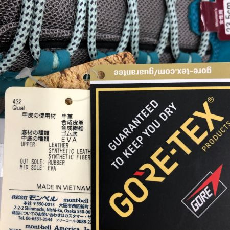  mont･bell モンベル レディース　登山靴　23.5cm 1129474 ターコイズブルー