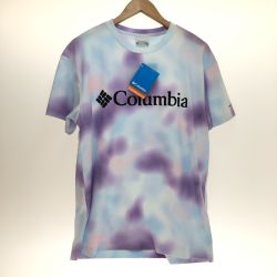 □□ Columbia コロンビア ビーンヒルショートスリーブクルー 半袖Tシャツ Ｌサイズ PM0155 ラベンダー Aランク