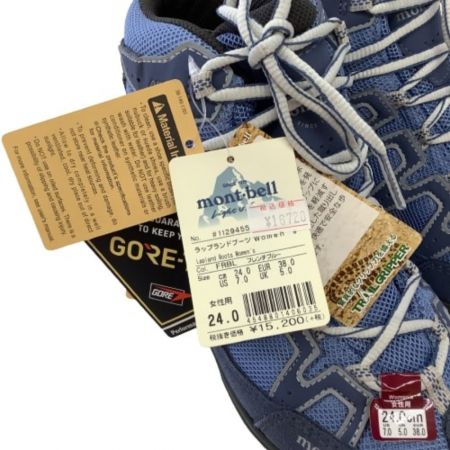  mont･bell モンベル ラップランドブーツ SIZE 24cm フレンチブルー