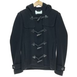 □□ ATTACHMENT アタッチメント ショートダッフルコート SIZE 1 ブラック Bランク