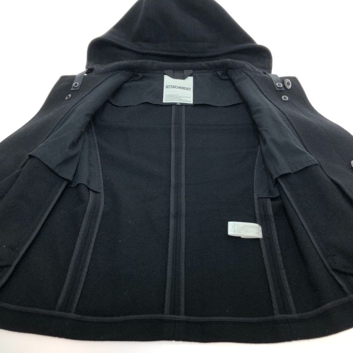 ATTACHMENT アタッチメント ショートダッフルコート SIZE 1 ブラック