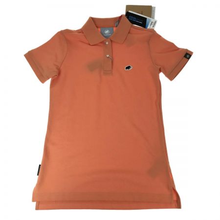  MAMMUT マムート 半袖ポロシャツ MATRIX Polo Shirt Women アジアサイズM 1017-00410 オレンジ