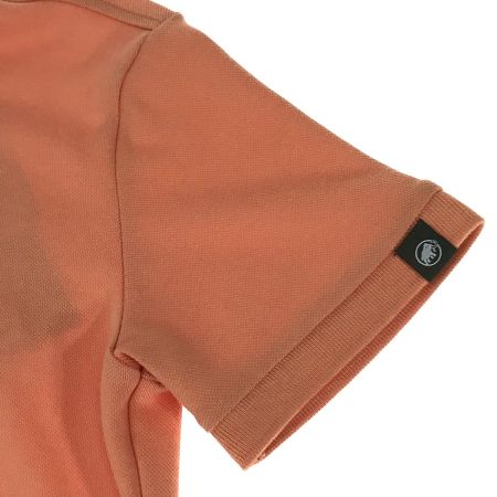  MAMMUT マムート 半袖ポロシャツ MATRIX Polo Shirt Women アジアサイズM 1017-00410 オレンジ