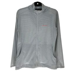 ## Foxfire フォックスファイヤー SCボーダーフーディ レディース Mサイズ 82-15922-021-03 ライトグレー Bランク