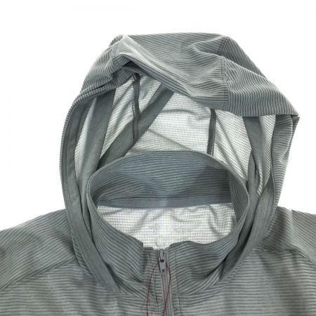  Foxfire フォックスファイヤー SCボーダーフーディ レディース Mサイズ 82-15922-021-03 ライトグレー