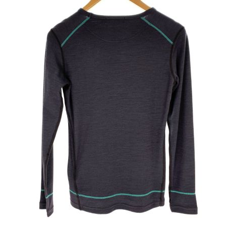  Foxfire フォックスファイヤー ゼロドライウールクルー カットソー 8115639 チャーコル Sサイズ レディース