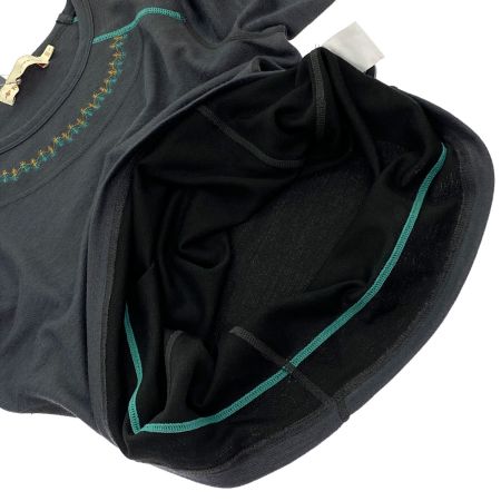  Foxfire フォックスファイヤー ゼロドライウールクルー カットソー 8115639 チャーコル Sサイズ レディース