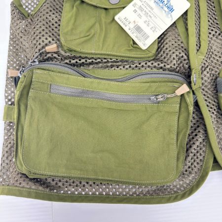 mont・bell モンベル ネイチャーガイドベスト SIZE XS/S 釣り フィッシング オリーブ