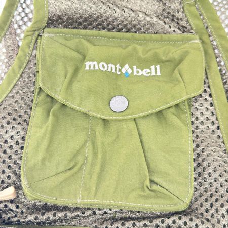 mont・bell モンベル ネイチャーガイドベスト SIZE XS/S 釣り フィッシング オリーブ