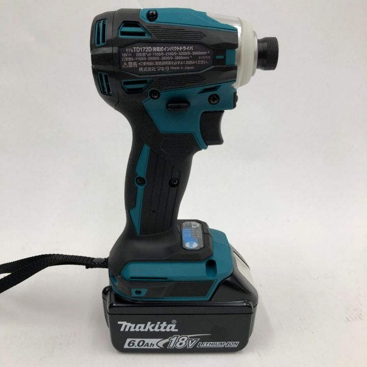 MAKITA マキタ インパクトドライバー 18V TD172DRGX｜中古｜なんでもリサイクルビッグバン