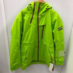 □□ MIZUNO ミズノ メンズスキーウェア　size2XL ライムグリーン Sランク