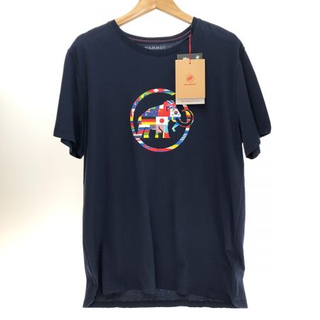  MAMMUT マムート ネイション Tシャツ XLサイズ 1017-02220 8557 3 ネイビー