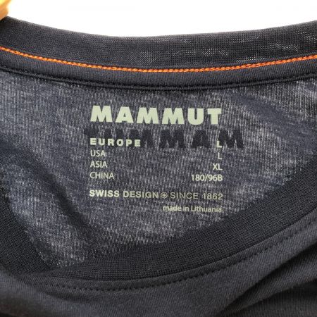  MAMMUT マムート ネイション Tシャツ XLサイズ 1017-02220 8557 3 ネイビー