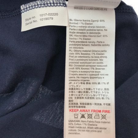  MAMMUT マムート ネイション Tシャツ XLサイズ 1017-02220 8557 3 ネイビー