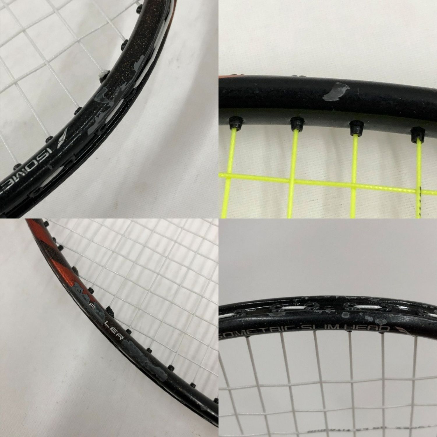 中古】 YONEX ヨネックス バドミントン ラケット ナノスピード9900 2本