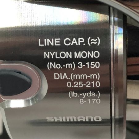  SHIMANO シマノ 18 STELLA C3000XG　釣り リール 03805