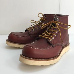 □□ RED WING レッドウィング 靴 ブーツ 9106 MOC TOE RED WING メンズ  USA:9(27cm) ブラウン Aランク