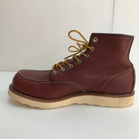  RED WING レッドウィング 靴 ブーツ 9106 MOC TOE RED WING メンズ  USA:9(27cm) ブラウン
