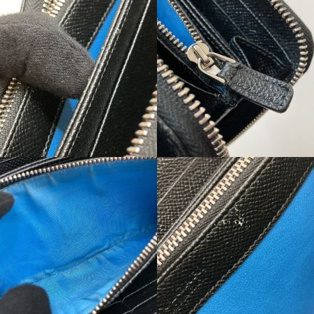  BVLGARI ブルガリ ラウンドファスナー長財布 284230 ブラック