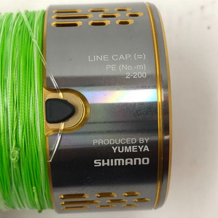 SHIMANO シマノ 夢屋18ステラ4000 PE2020スプール｜中古｜なんでもリサイクルビッグバン