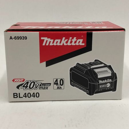  MAKITA マキタ バッテリー　40VMAX　4.0Ah BL4040