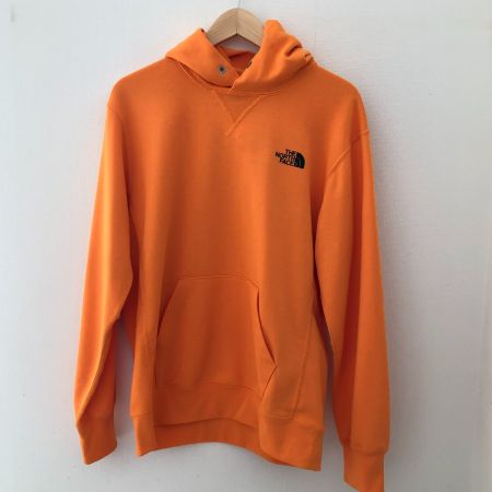  THE NORTH FACE ザノースフェイス メンズ パーカー　Back Square Logo Hoodie　SIZE L NT12142 オレンジ