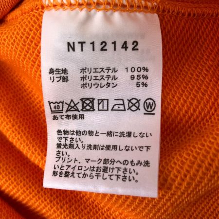 THE NORTH FACE ザノースフェイス メンズ パーカー　Back Square Logo Hoodie　SIZE L NT12142 オレンジ